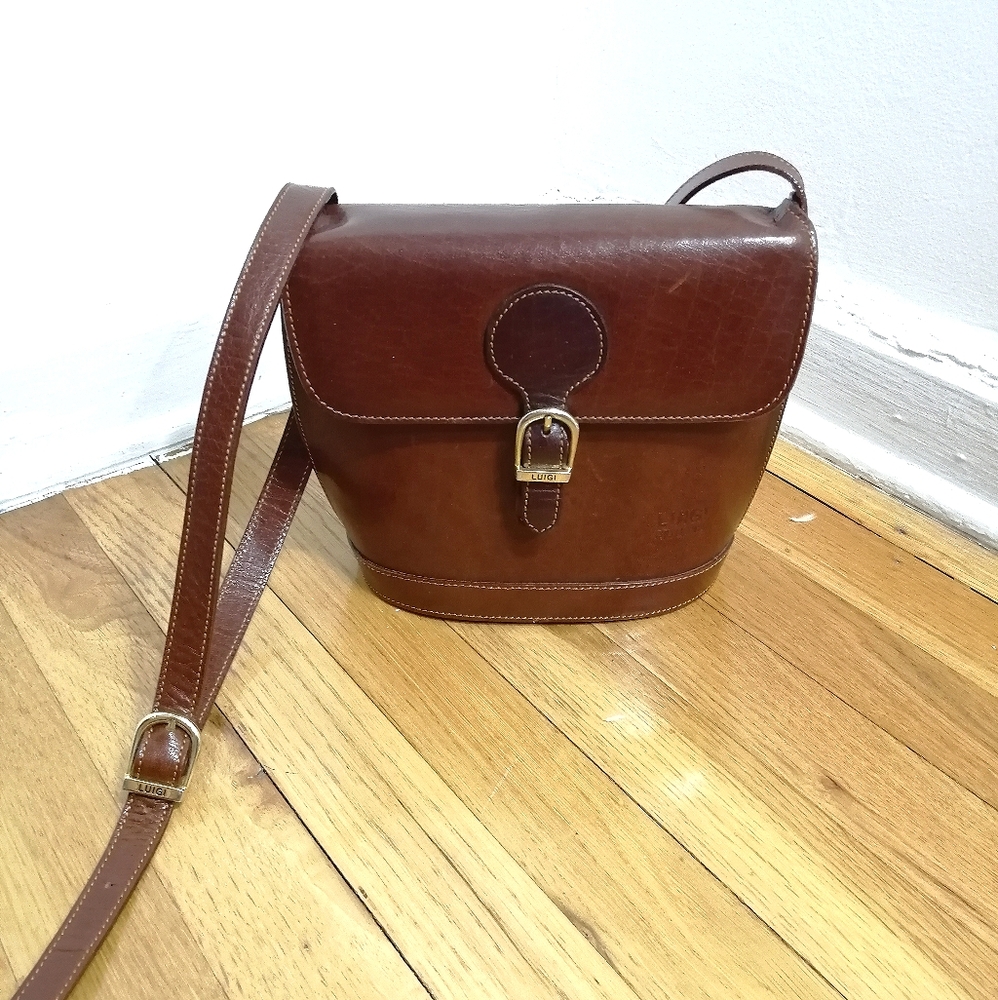 Luigi Collection Brown Crossbody bag